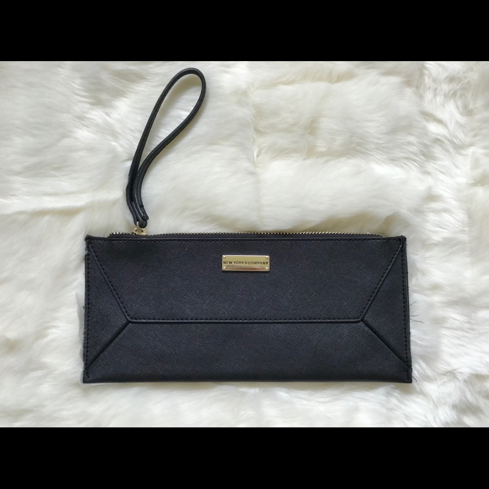 Black clutch/wristlet